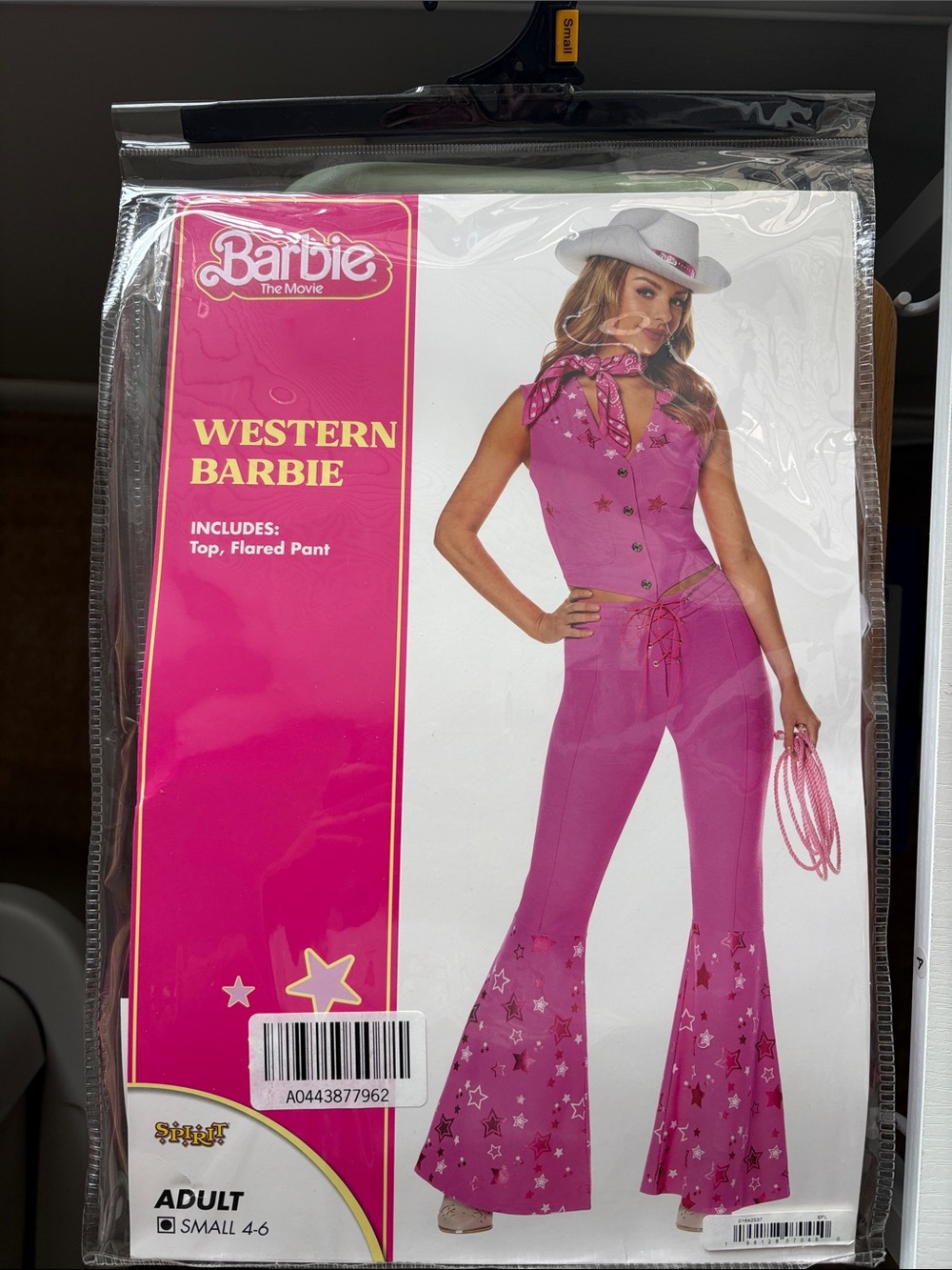 Barbie Pink Western Flare Pants & Vest Halloween Costume